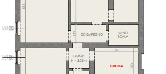 3-Zimmer Wohnung in Sedriano, Italy, Nr. 13035 29