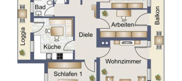 4 rooms Apartment in Hermagor-Pressegger See, Austria No. 159112 17