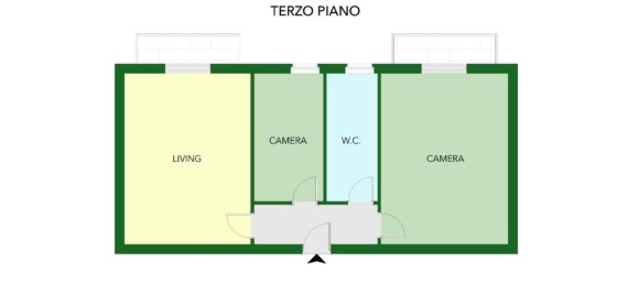 2 غرف نوم شقة في Matera, Italy رقم 30732 25