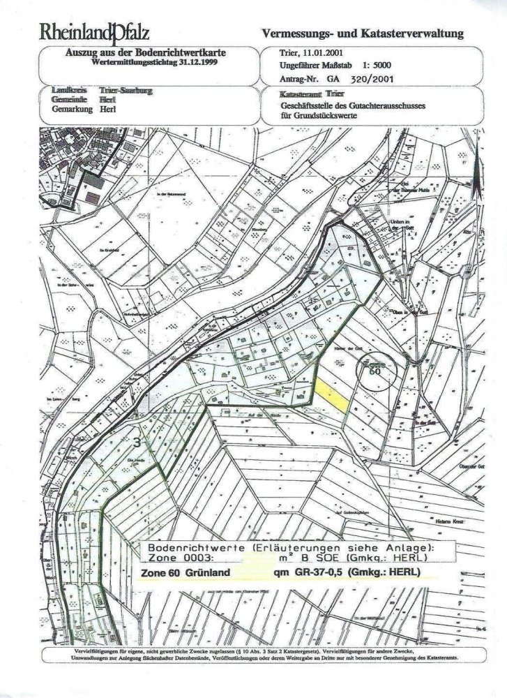 Terreno em Trier-Saarburg, Germany N.º 346243
