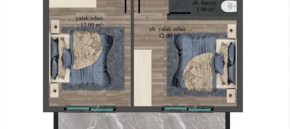 Apartment 1+1 in Demirtas, Turkey No. 31360 18