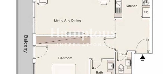 Apartamento T1 em Jumeirah Village Circle, UAE N.º 196611 7