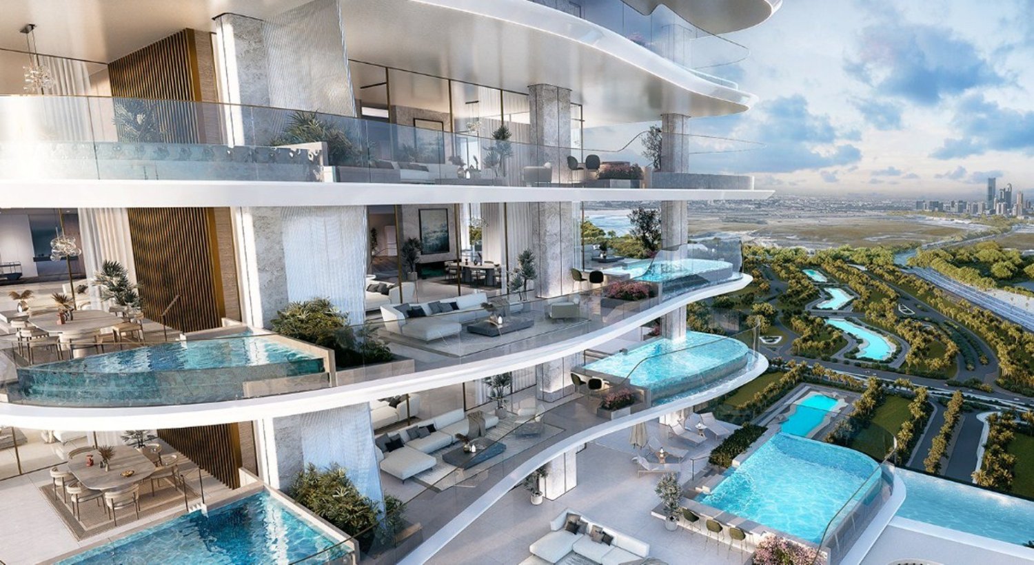 2 bedrooms Apartment in Dubai, UAE No. 98360