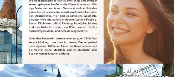 3 rooms Apartment in Cologne, Germany No. 332574 2