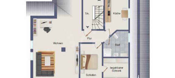 2 غرف نوم شقة في Kitzingen, Germany رقم 38845 8