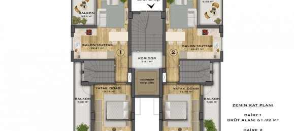 Apartment 3+1 in Side, Turkey No. 1783 18