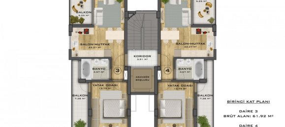 Apartment 3+1 in Side, Turkey No. 1783 13