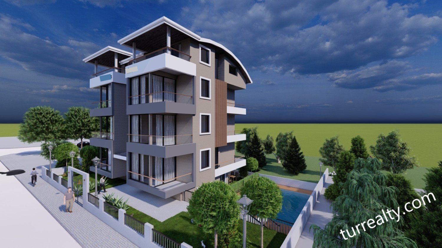 Apartment 3+1 in Side, Turkey No. 1783