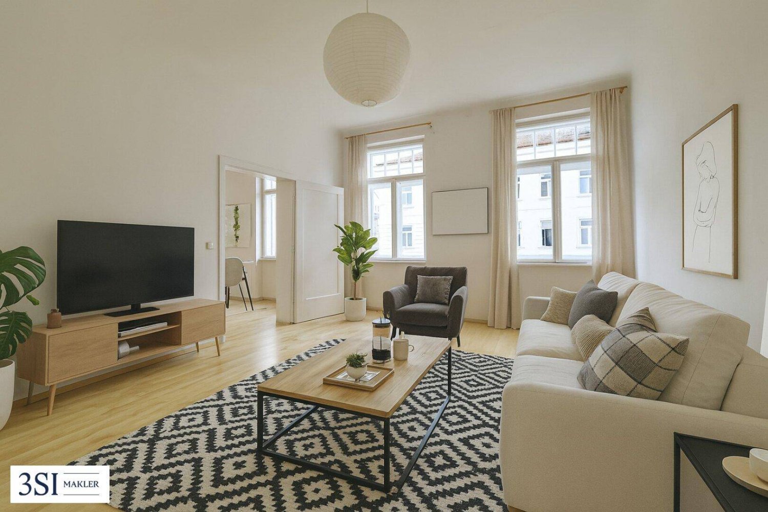 Apartamento de 2 divisões em Meidling, Austria N.º 194684