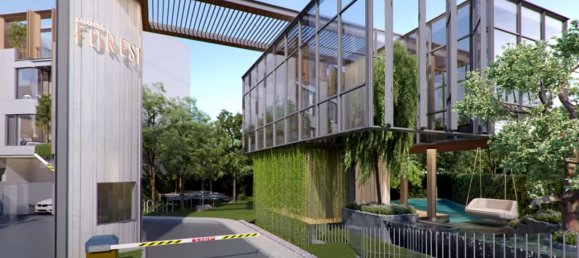 Таунхаус с 3 спальнями в Altitude Forest Ratchada, Бангкок, Таиланд № 29061 8