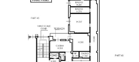 7 rooms Apartment in Florence, Italy No. 269680 35