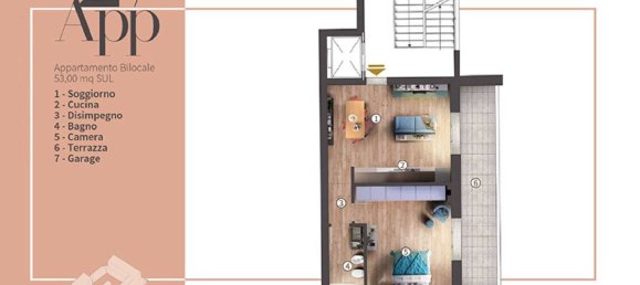 2 غرف نوم شقة في Campi Bisenzio, Italy رقم 10842 47