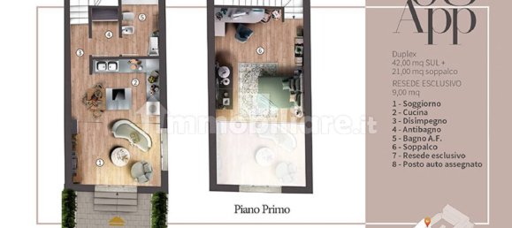 2 غرف نوم شقة في Campi Bisenzio, Italy رقم 10842 28