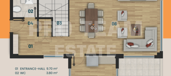 5غرفة فيلا في Dosemealti, Turkey رقم 21674 13