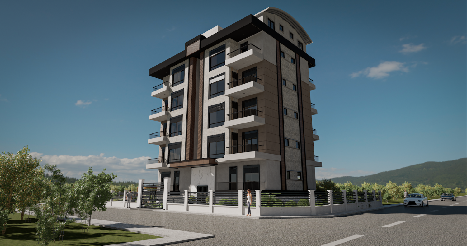 Wohnung 1+1 in Alanya, Turkey, Nr. 32043