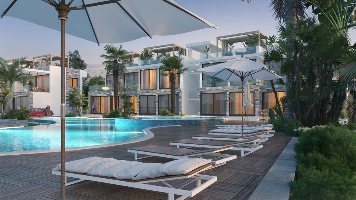 Вилла с 3 спальнями в Эсентепе, Северный Кипр № 14982