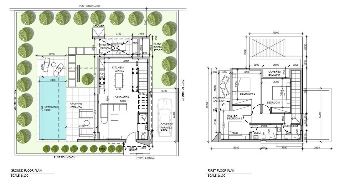 3 bedrooms House in Paphos, Cyprus No. 9854