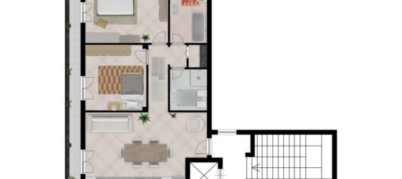 3-Zimmer Wohnung in Albenga, Italy, Nr. 272379 22