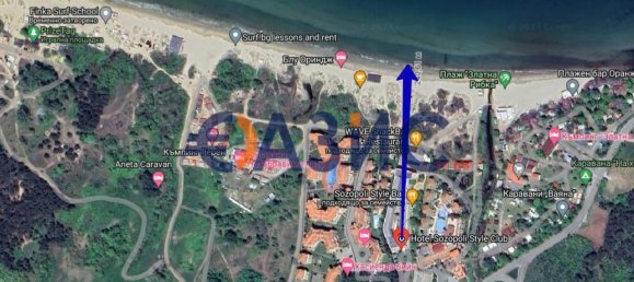 2 Schlafzimmer Wohnung in Sozopol, Bulgaria, Nr. 821 22