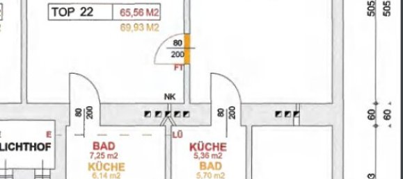 3-salle Appartement à Brigittenau, Austria No. 28557 23