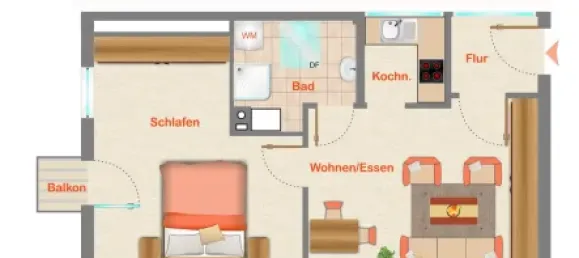 1 Schlafzimmer Wohnung in Schwäbisch Hall, Germany, Nr. 370914 13