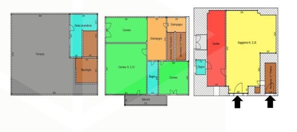 Casa de 4 habitaciónes en Bari, Italy No. 26463 3