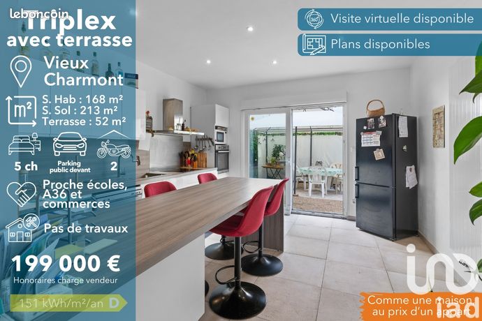 5 bedrooms Apartment in Vieux-Charmont, France No. 360689
