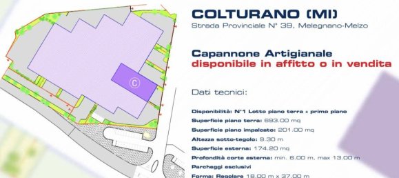 4 rooms Warehouse in Colturano, Italy No. 109881 5