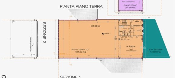 4 rooms Warehouse in Colturano, Italy No. 109881 8