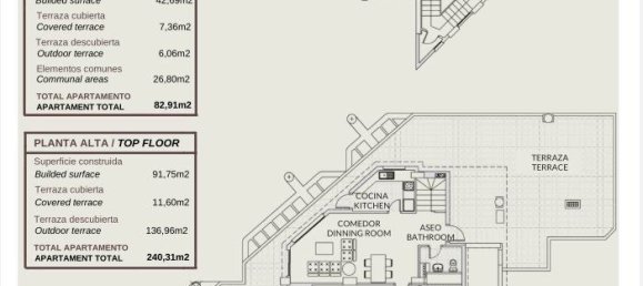 3 chambres Penthouse à Calpe, Spain No. 44947 46