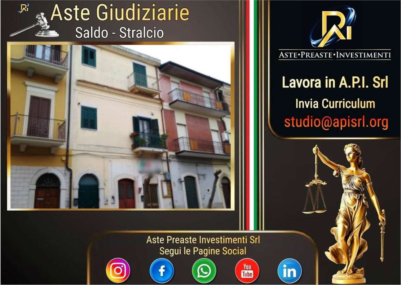 5 rooms Apartment in Lavello, Italy No. 293093