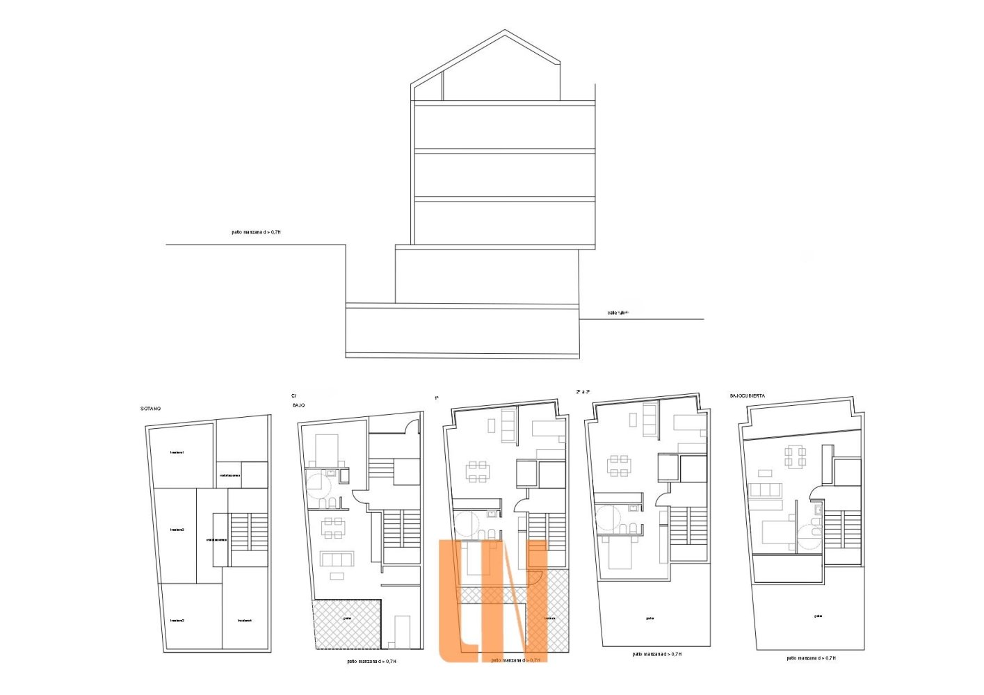 Edifício em A Coruna, Spain 100 m² N.º 164999