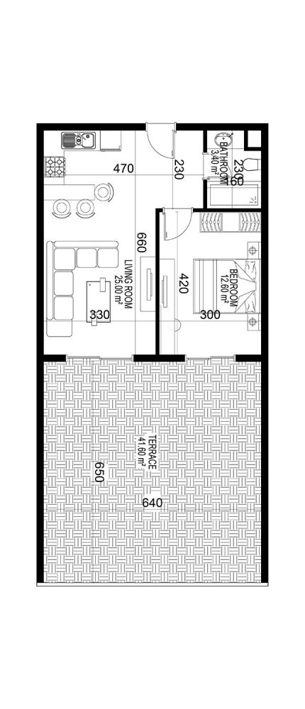 Apartamento 1+1 em Yekta Kingdom Premium, Mahmutlar, Turkey N.º 36345 1