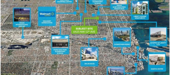 terreno en venta en Miami, Miami-Dade, Florida, USA № 615070 11