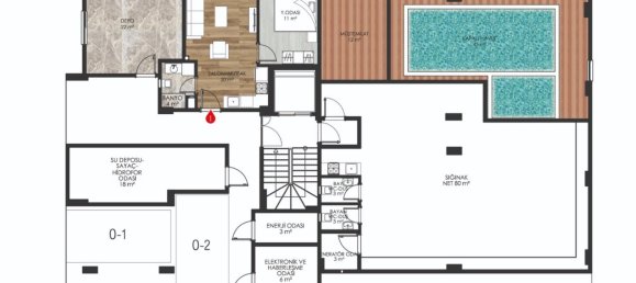 Apartment 1+1 in Oba, Turkey No. 13197 22