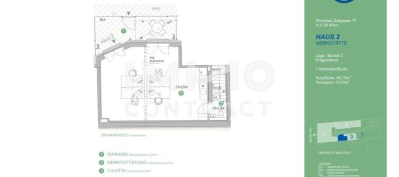 1-salle Bureau à Hietzing, Austria No. 114470 11