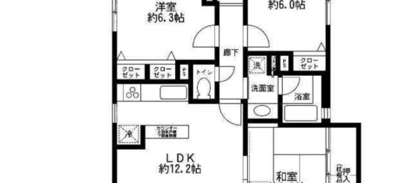 3 Schlafzimmer Wohnung in Hyogo, Japan, Nr. 2301 2