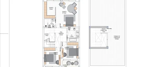 4 bedrooms House in Montenegro, Portugal No. 141785 14