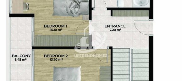 Villa 2+1 in Alanya, Turkey No. 4604 28