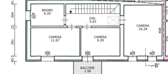 5 rooms Villa in San Possidonio, Italy No. 163984 7
