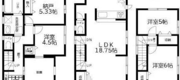 Casa de 3 dormitorios en Tokyo, Japan No. 5107 2