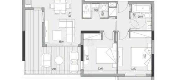 2 Schlafzimmer Wohnung in Limassol, Cyprus, Nr. 19591 2