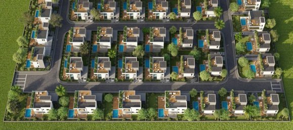 3 غرف نوم فيلا في Geroskípou, Cyprus رقم 9422 9