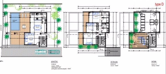3 غرف نوم فيلا في Geroskípou, Cyprus رقم 9422 7