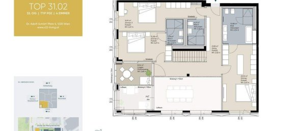 4-salle Penthouse à Vienna, Austria No. 241194 22