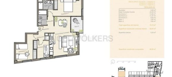 3 chambres Appartement à Sabadell, Spain No. 87720 14