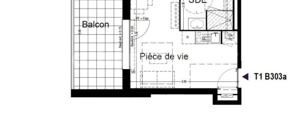 Apartamento T1 em La Chapelle-Saint-Mesmin, France N.º 240110 2