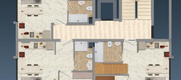 4 rooms Apartment in Kestel, Turkey No. 9975 24