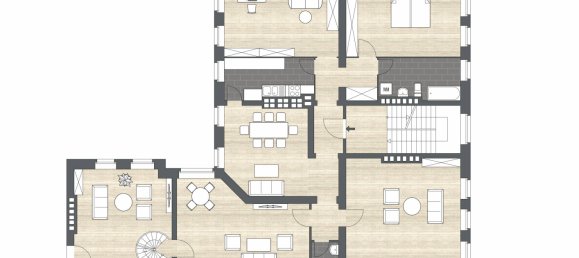 7 rooms Apartment in Moabit, Germany No. 43269 18