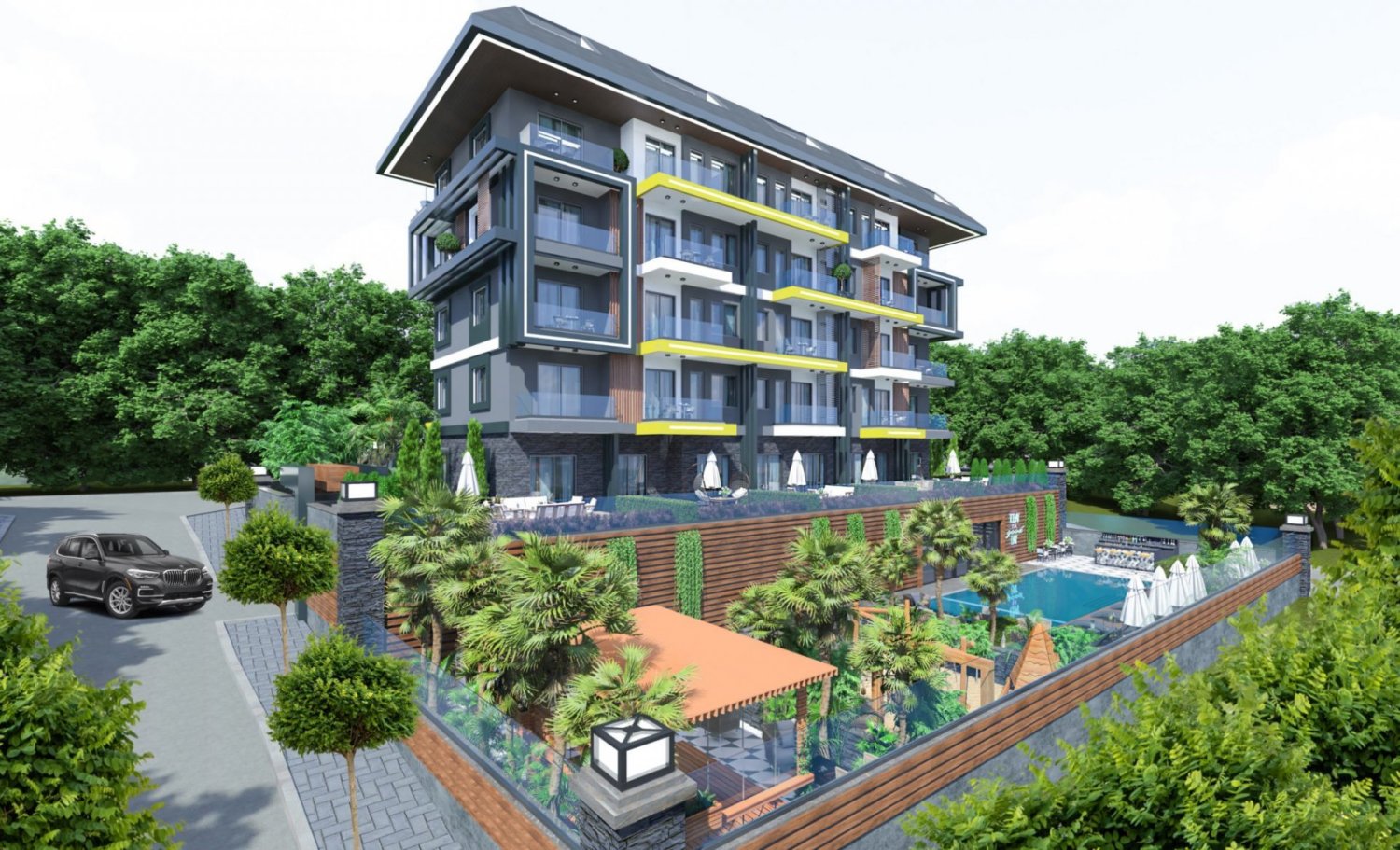 Apartment 1+1 in Antalya, Turkey No. 8695